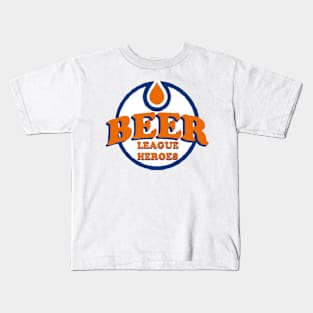 Official Beer League Heroes Shirt Kids T-Shirt